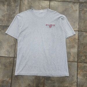 Vintage 90s Atlanta Georgia Men's Large Embroidered Single Stitch T Shirt